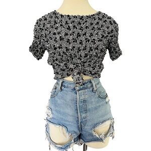 Vintage crinkle top! Impressions